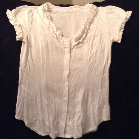 INC medium white blouse