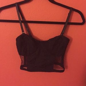 Urban Outfitters Kimchi Blue Black Bralette