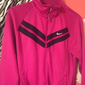 Pink nike hoodie