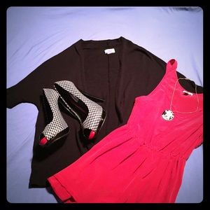 Essential black cardigan!