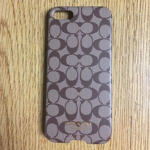 COACH brand iPhone 5/5s case