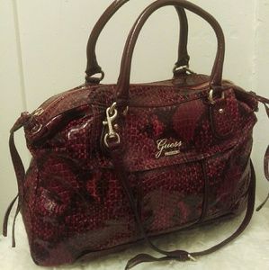 Guess snake skin bag