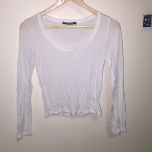 White Brandy Melville shirt