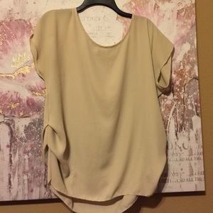 Great beige shirt!!! Great condition!!!