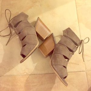 Quipd Lace Up Heels