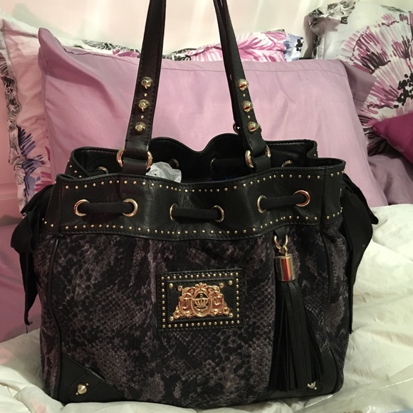 Juicy Couture Snake Print Daydreamer Purse