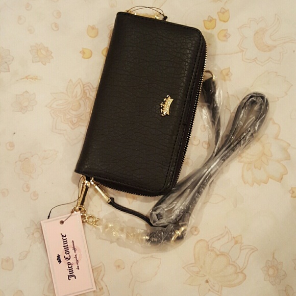 Juicy coutour crossbody chain wallet