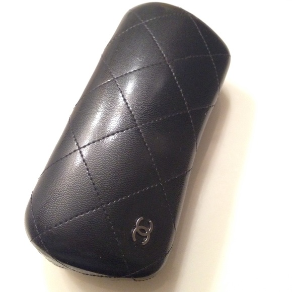 Authentic Chanel glasses case