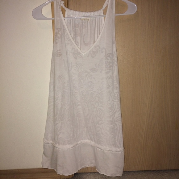 long floral tank
