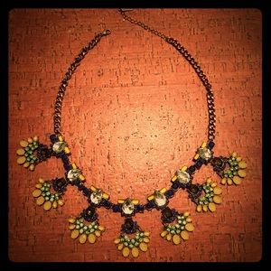 Fab multicolored chandelier necklace