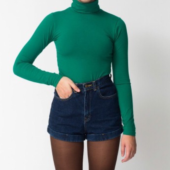 American Apparel High Waisted Shorts