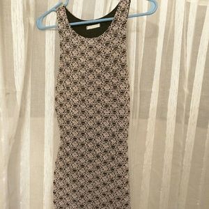 A fitted A line sexy dress