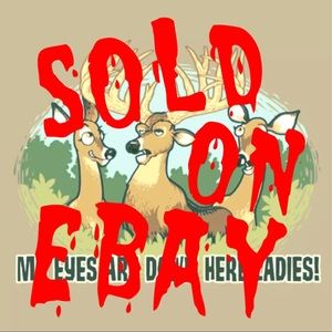 NWT Funny Hunting Tee Men's Buck Wear Redneck XL