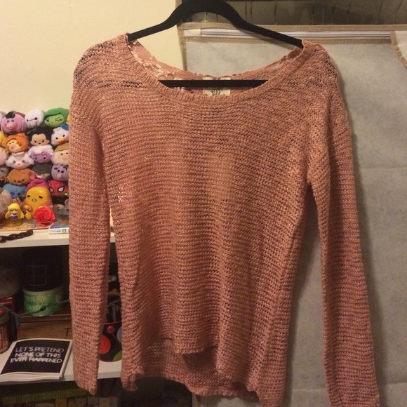 Baby Pink Crochet Top