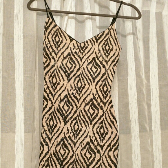 Sexy fitted spaghetti strap dress