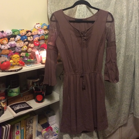 American Eagle Soft purple Baby Doll Dress