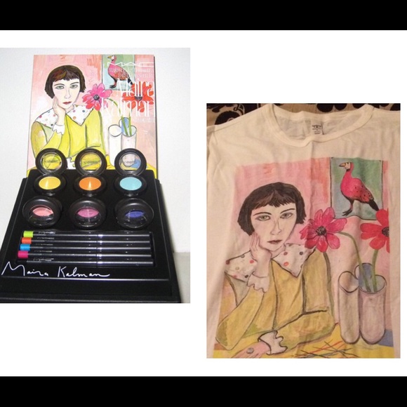 MAC Cosmetics Tops - MAC Maira Kalman Shirt RARE