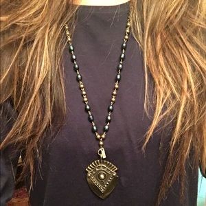 VANESSA MOONEY ROCKER EYE NECKLACE