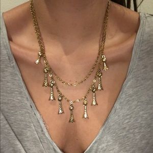 VANESSA MOONEY THE HOLLOWAY GOLD NECKLACE