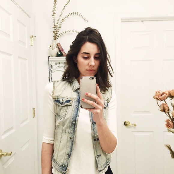 Denim vest