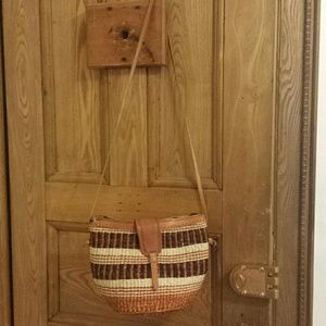 Patterned Bucket Bag