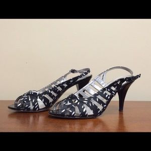 X-Appeal Black and White Shoes