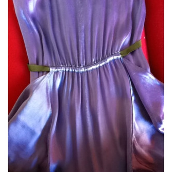 Lavender Silk Dress - Picture 4 of 4