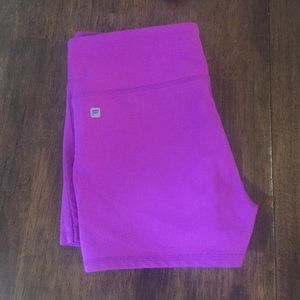 Bright Purple Spandex Shorts