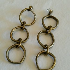 Chain link earrings