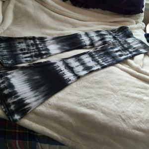 Stretchy Tie Dye Bell Bottom Pants