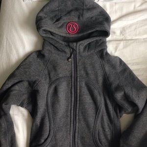 Lulu lemon scuba hoodie gray size 4