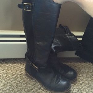 Lucky Brand tall black boots