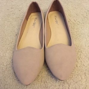 Soft suede like flats