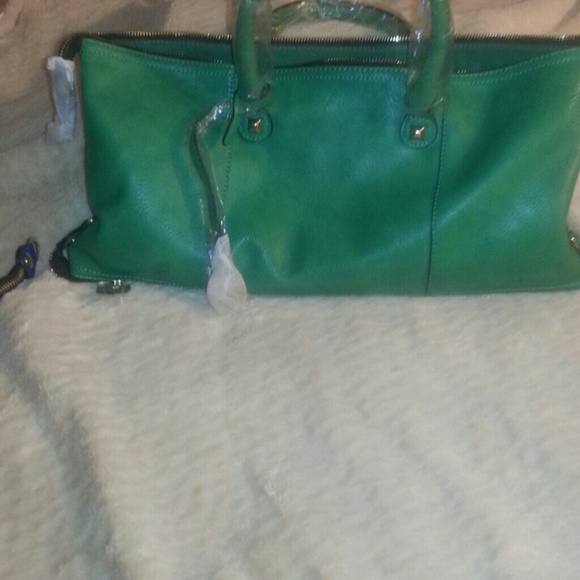 2 in 1 Green Tote Bag