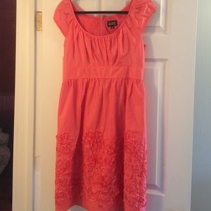 Adrianna Papell Coral Dress