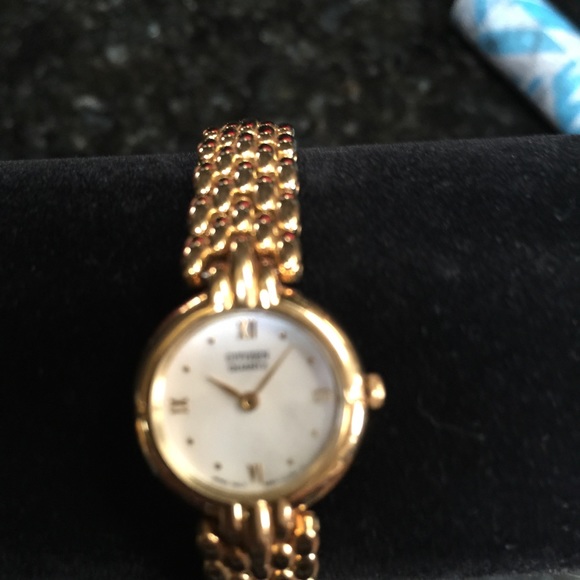 Gold citizen Quartz watch
