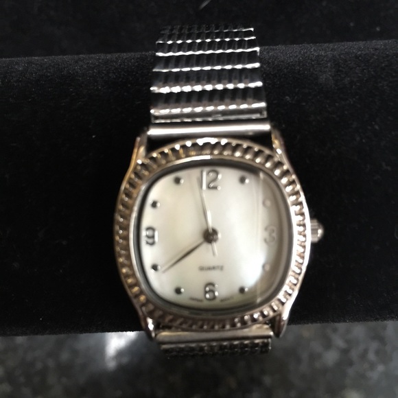 Silver Quartz watch