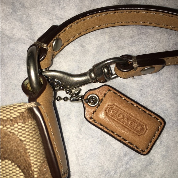 Coach Signature Wristlet - Picture 3 of 3