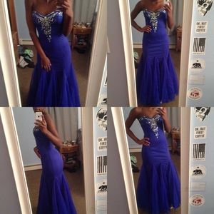 ROYAL BLUE PROM DRESS💙😊
