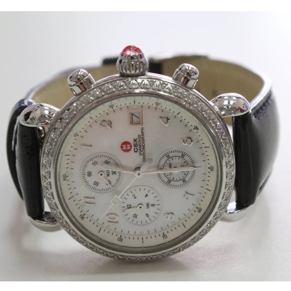 Michele Accessories - Michele Diamond CSX Chronograph Women's Watch
