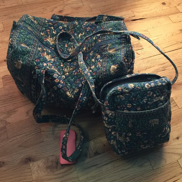 Retired Safari XL Duffle & Shoulder Bag Set