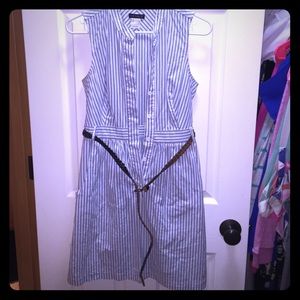 Pinstripe dress