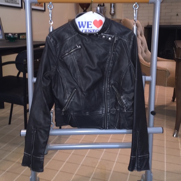 Ladies leather jacket