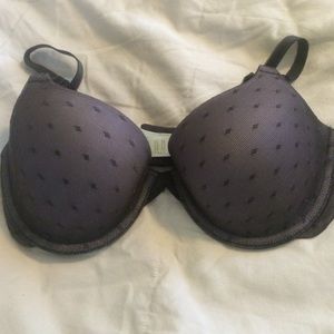 Purple nursing bra