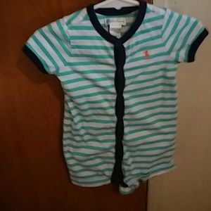 Baby boy ralph lauren romper