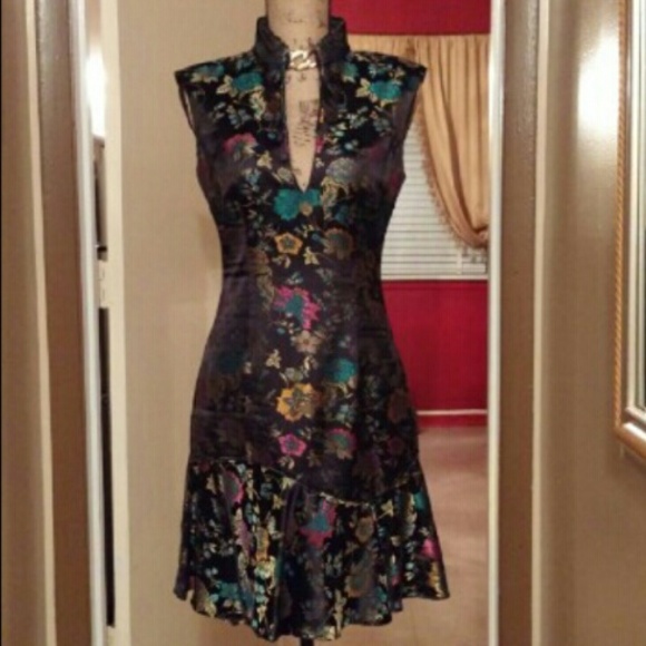 Asian style cocktail dress