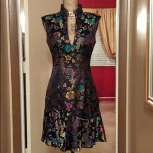 Asian style cocktail dress