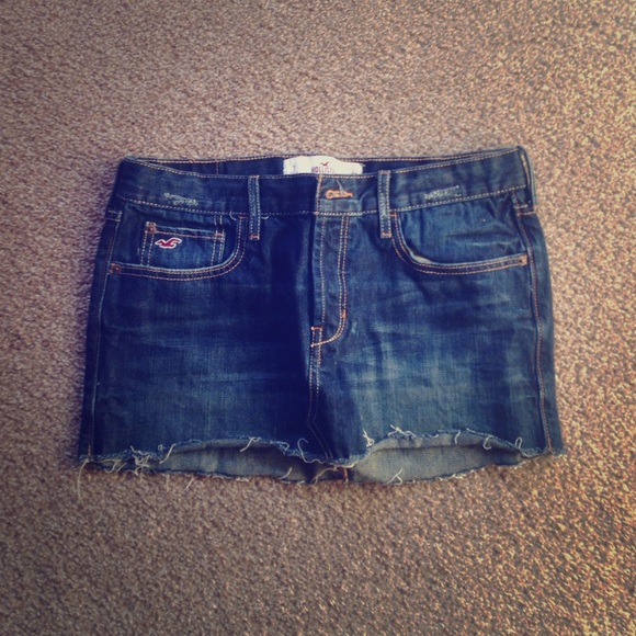 HOLLISTER jean skirt