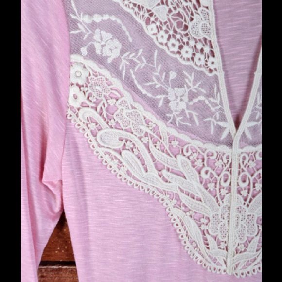 Crochet Lace Tunic Top - Picture 2 of 4
