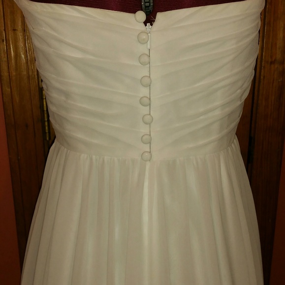 White Prom Dress - Picture 4 of 4